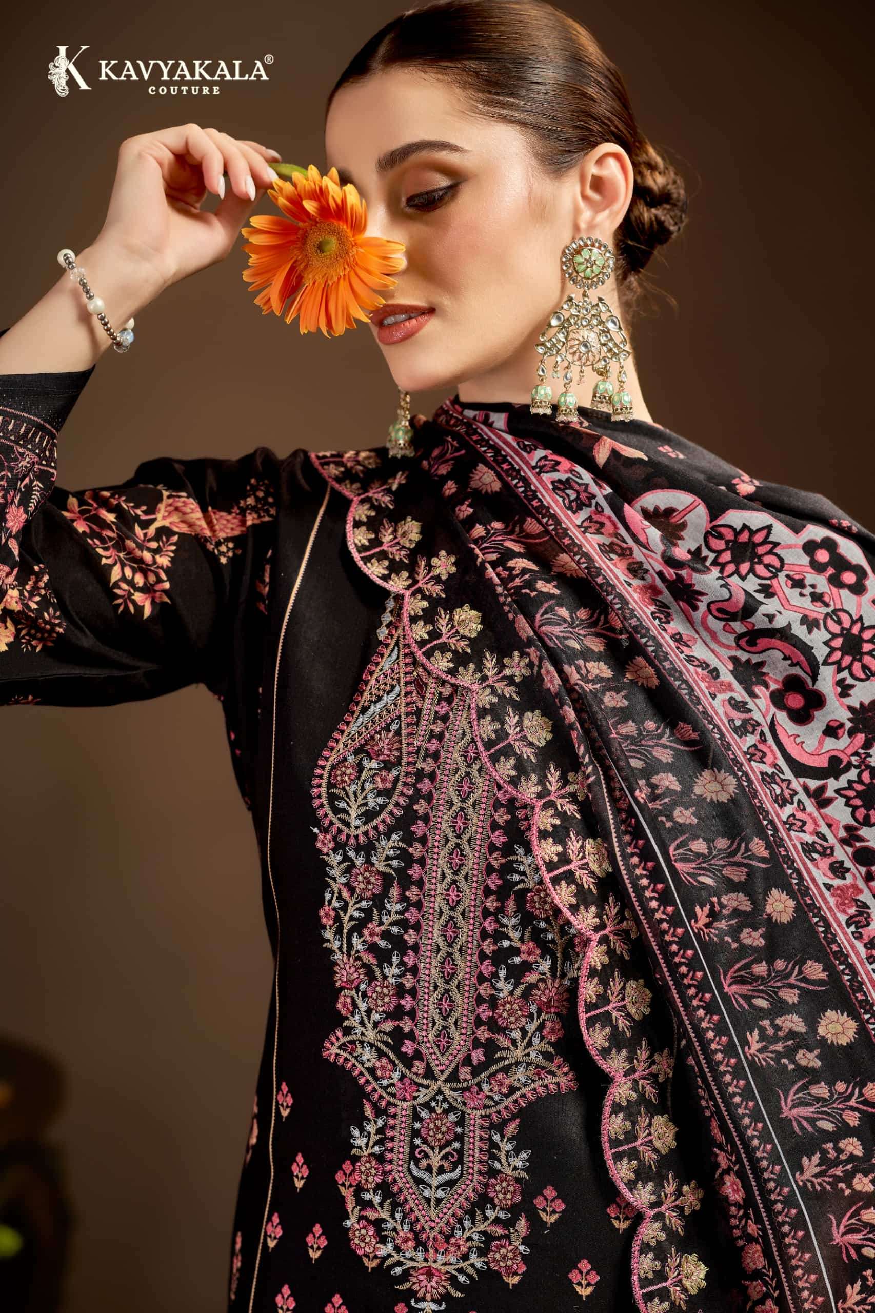 Kavyakala Mannat Vol 1 Karachi Cotton Dress Material