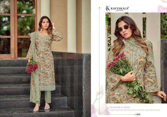 Kavyakala Nirmohi Vol 4 Lawn Cotton Dress Material - Amrah Wholesale