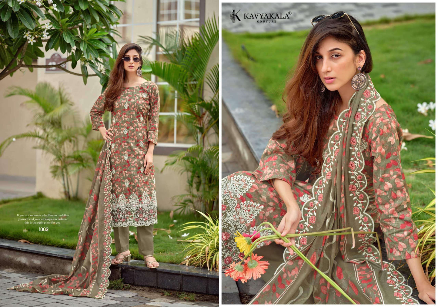 Kavyakala Nirmohi Vol 4 Lawn Cotton Dress Material