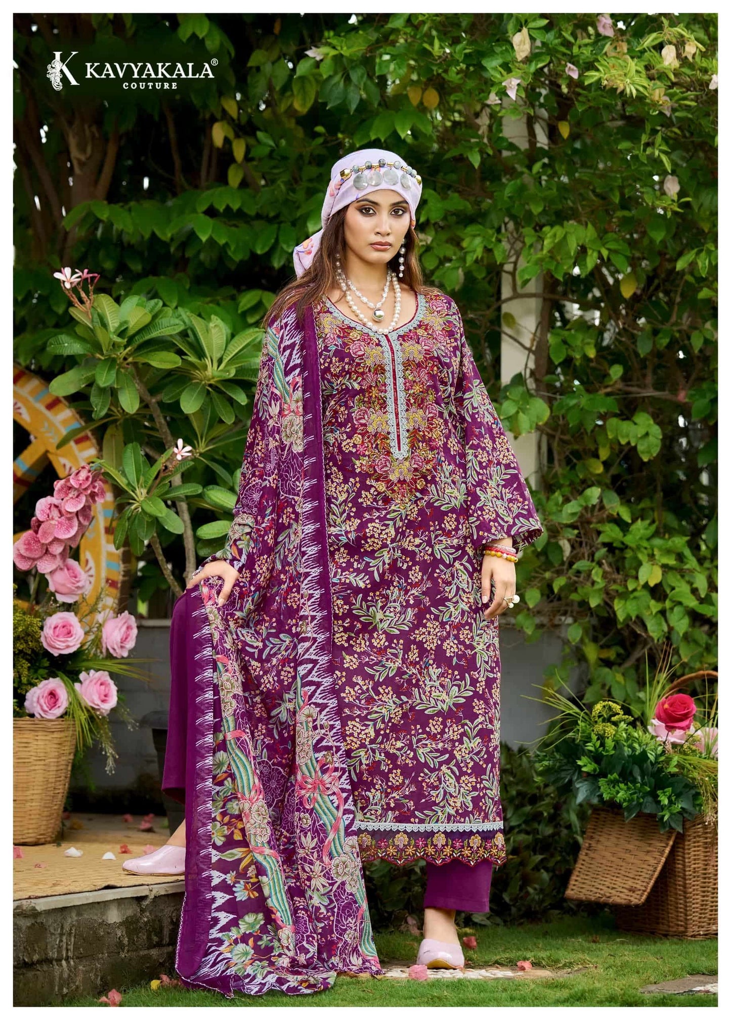 Kavyakala Rihaana Vol 16 Designer Lawn Cotton Dress Material Wholesale