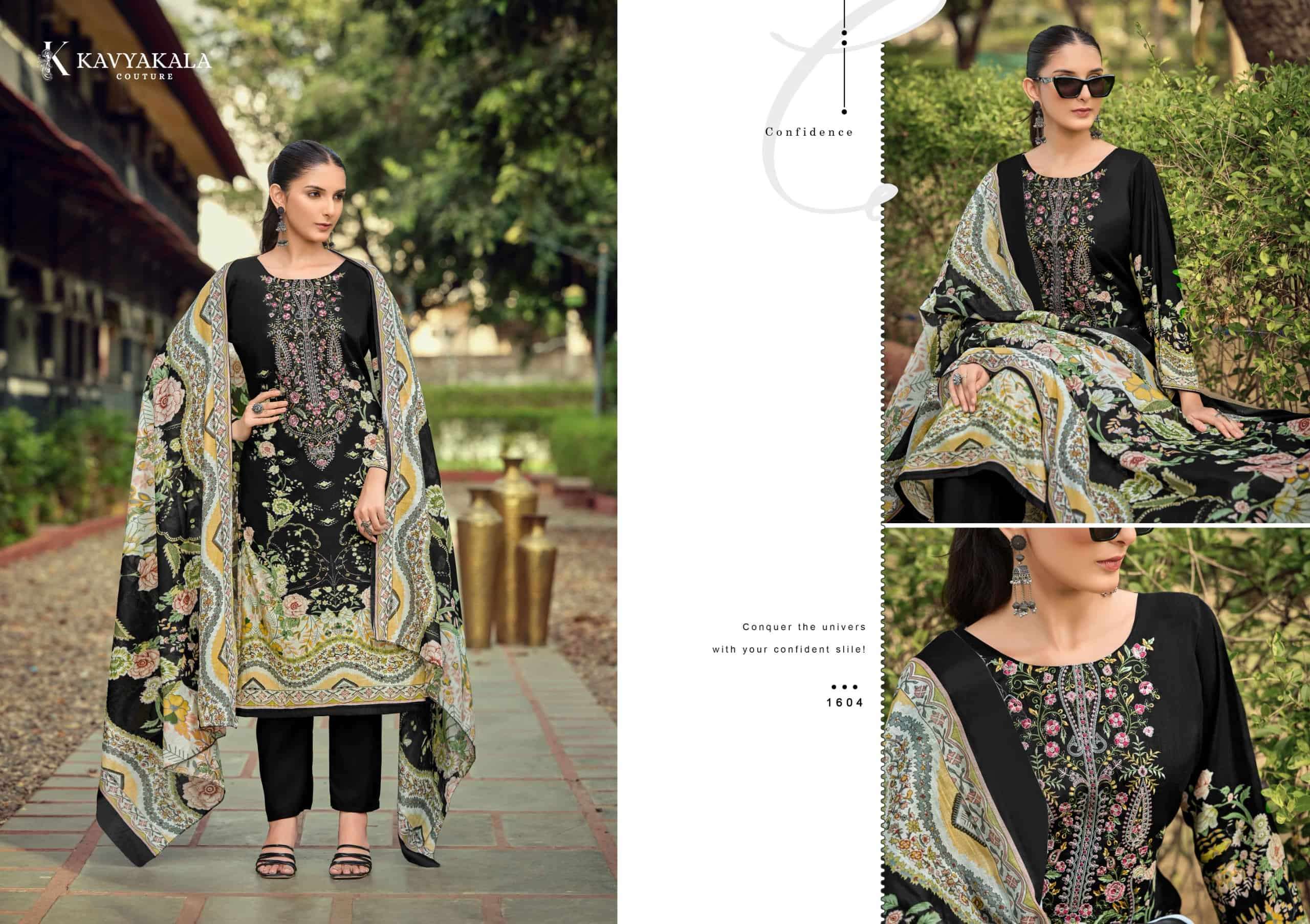 Kavyakala Rihaana Vol 16 Designer Lawn Cotton Dress Material Wholesale