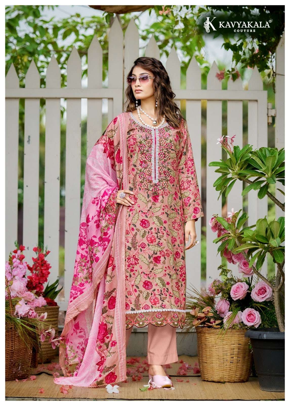 Kavyakala Riwayat Vol-3 Lawn Cotton Printed Pakistani Suit - Amrah Wholesale
