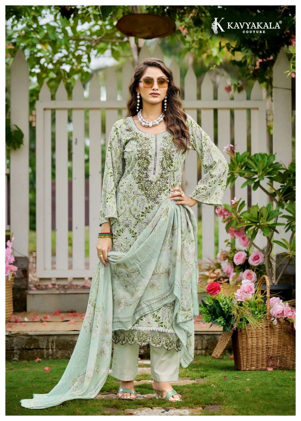 Kavyakala Riwayat Vol-3 Lawn Cotton Printed Pakistani Suit - Amrah Wholesale