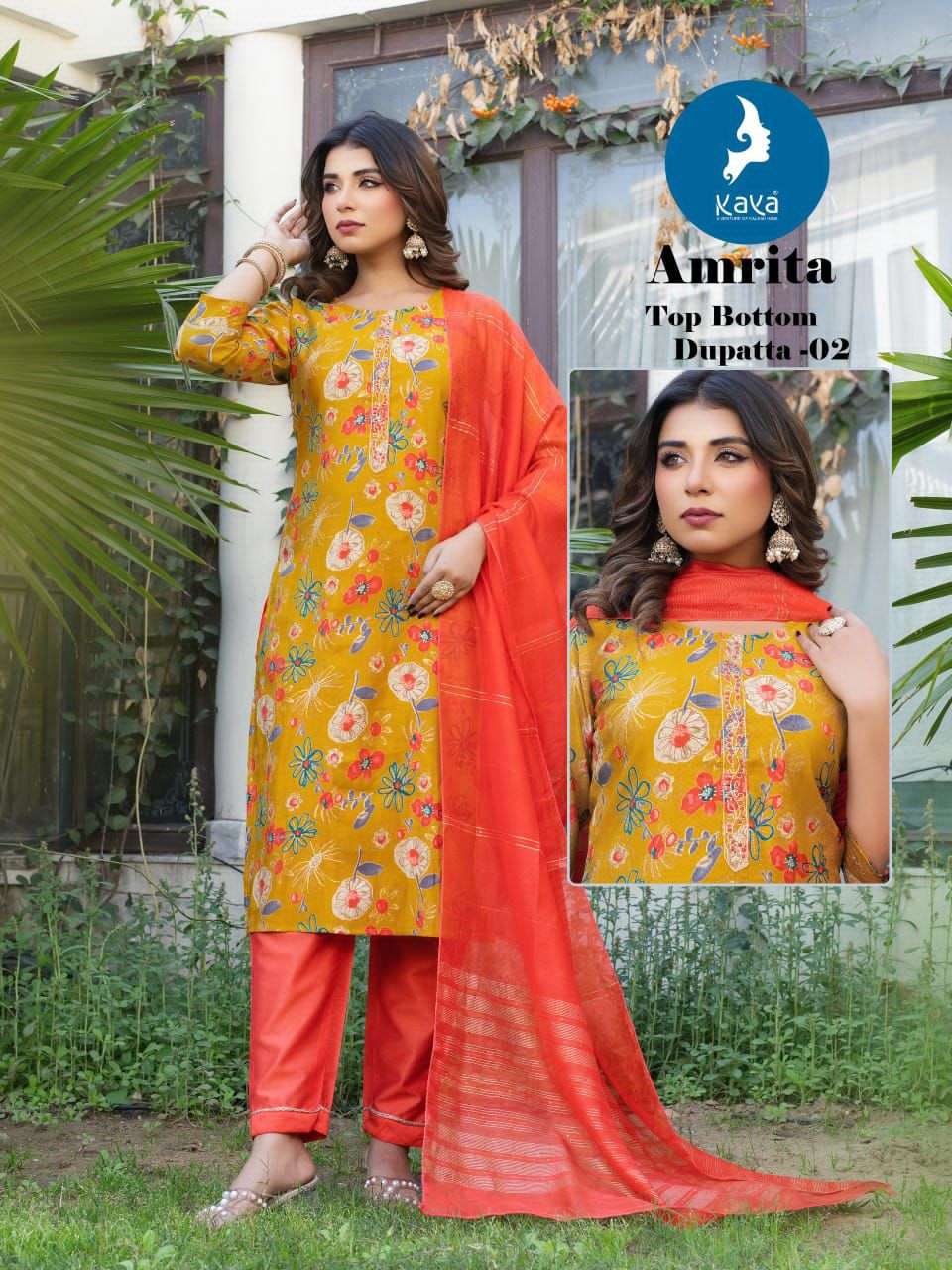 Kaya Amrita Readymade Printed Salwar Suit Set - Amrah Wholesale