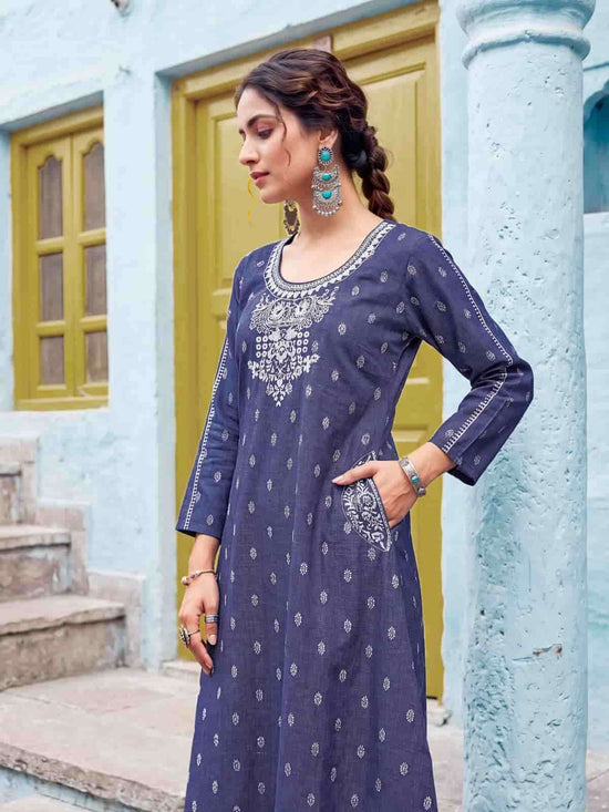 Kaya Denimor Denim Dobby Co Ord Set