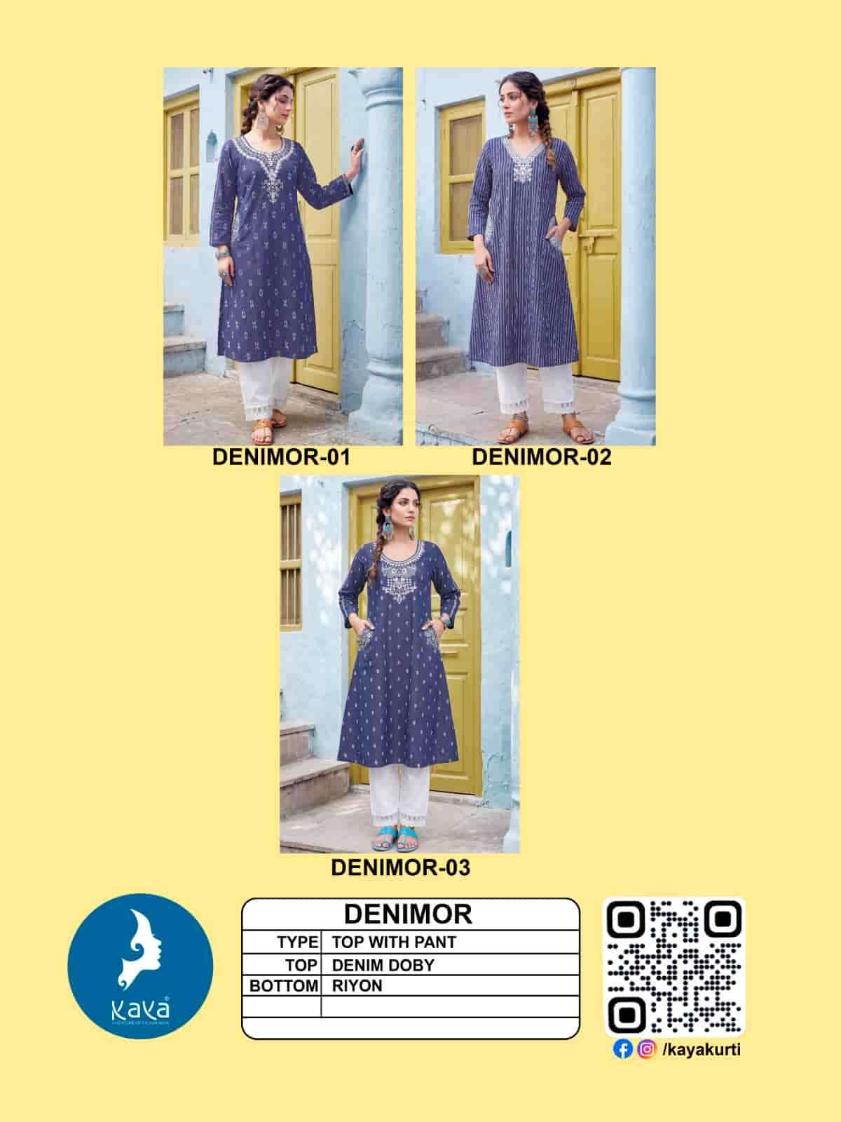 Kaya Denimor Denim Dobby Co Ord Set