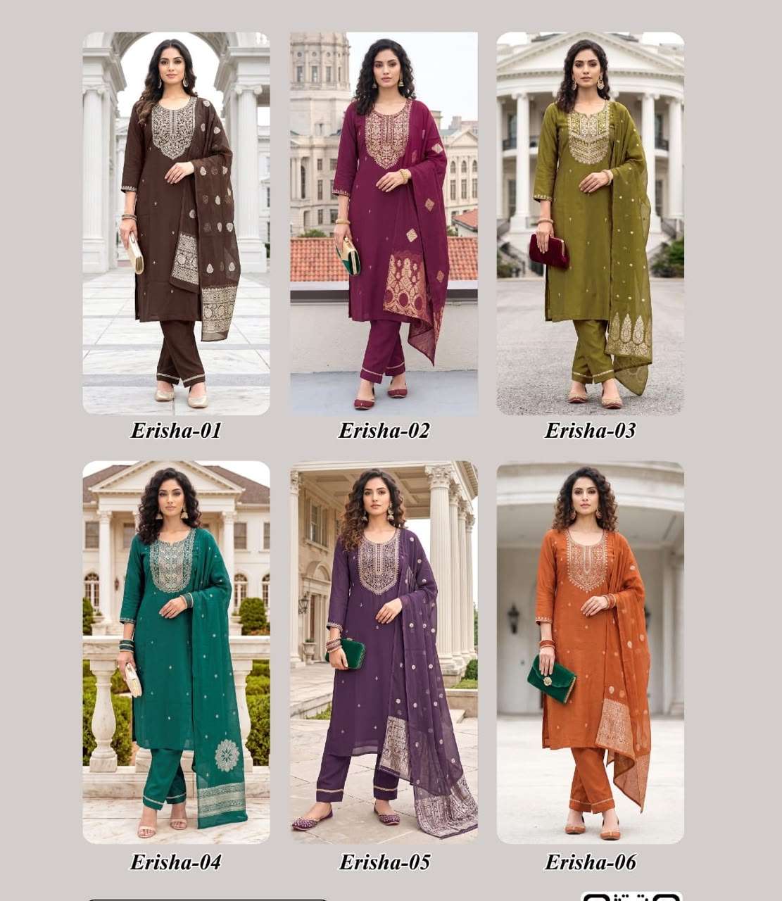 Kaya Erisha Two Tone Printed Stitched Salwar Suit Set