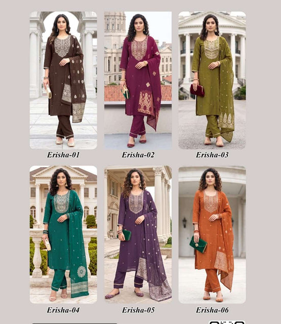 Kaya Erisha Two Tone Printed Stitched Salwar Suit Set
