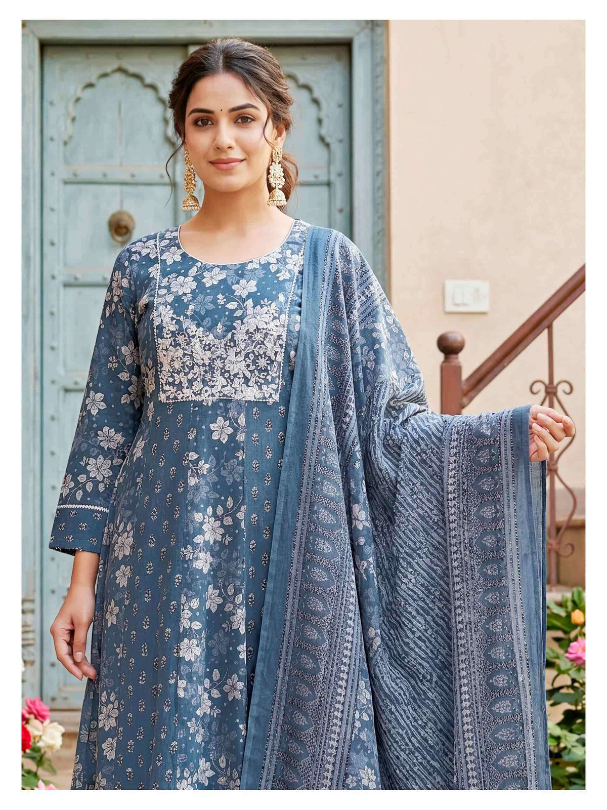 Kaya Fariha Cotton Print Salwar Suit Set - Amrah Wholesale