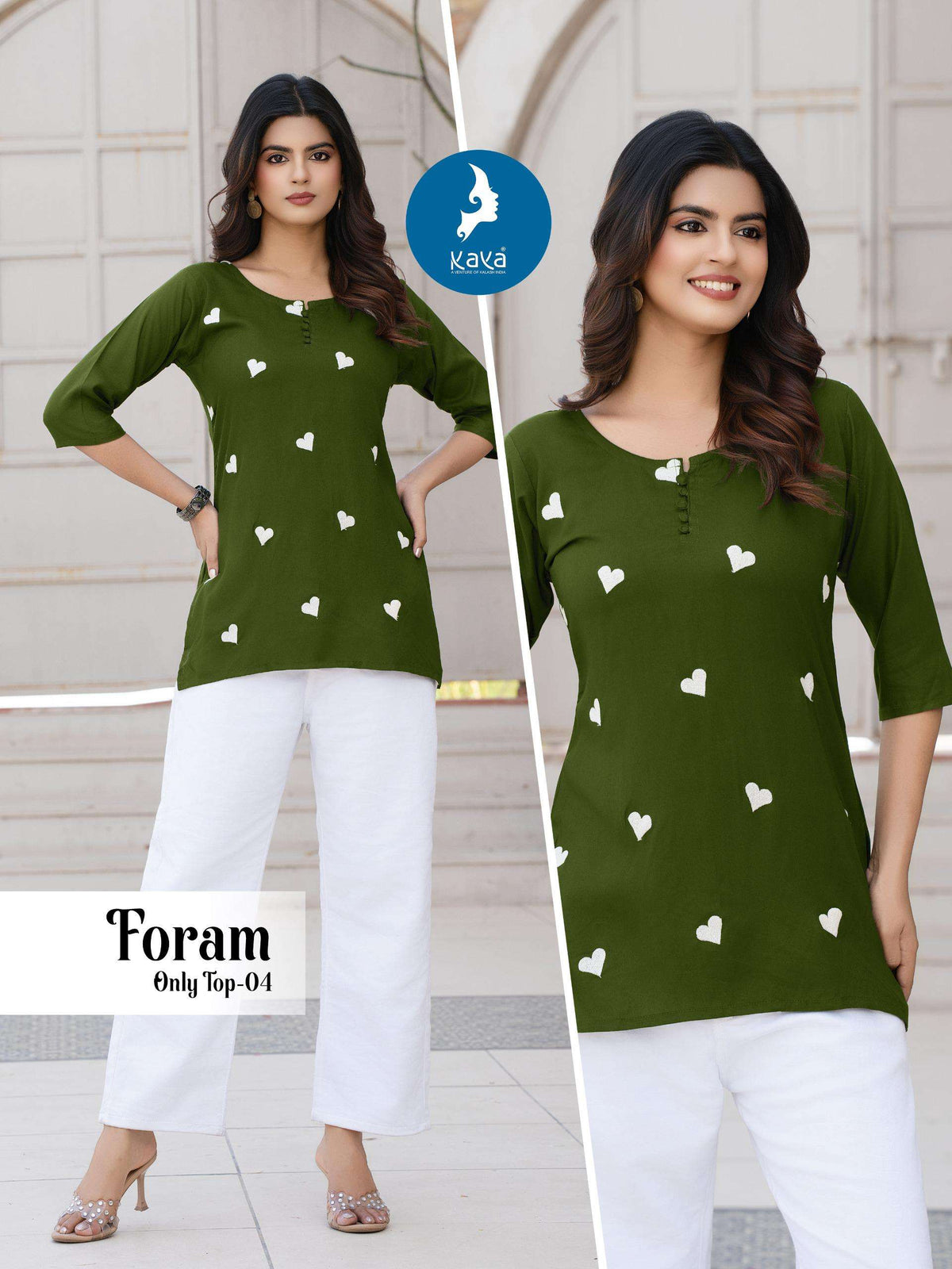 Kaya Foram Tops Wholesale Catalogue - Amrah Wholesale