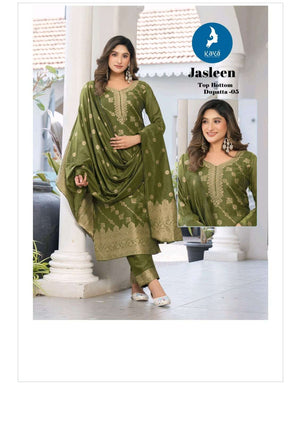 Kaya Jasleen Designer Ready-Made 3 Piece Suit - Amrah Wholesale