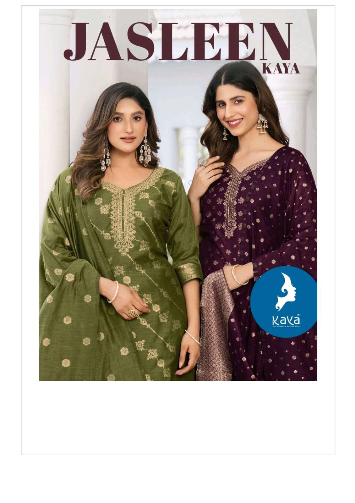 Kaya Jasleen Designer Ready-Made 3 Piece Suit - Amrah Wholesale