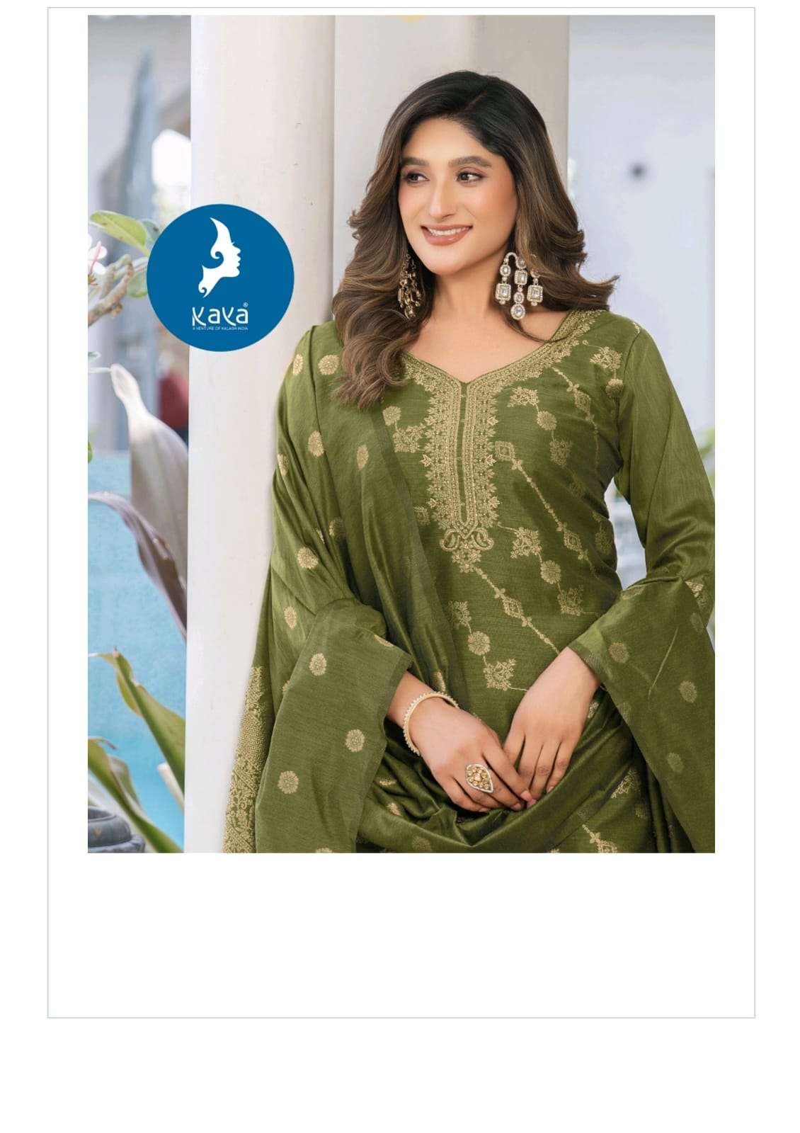 Kaya Jasleen Designer Ready-Made 3 Piece Suit - Amrah Wholesale