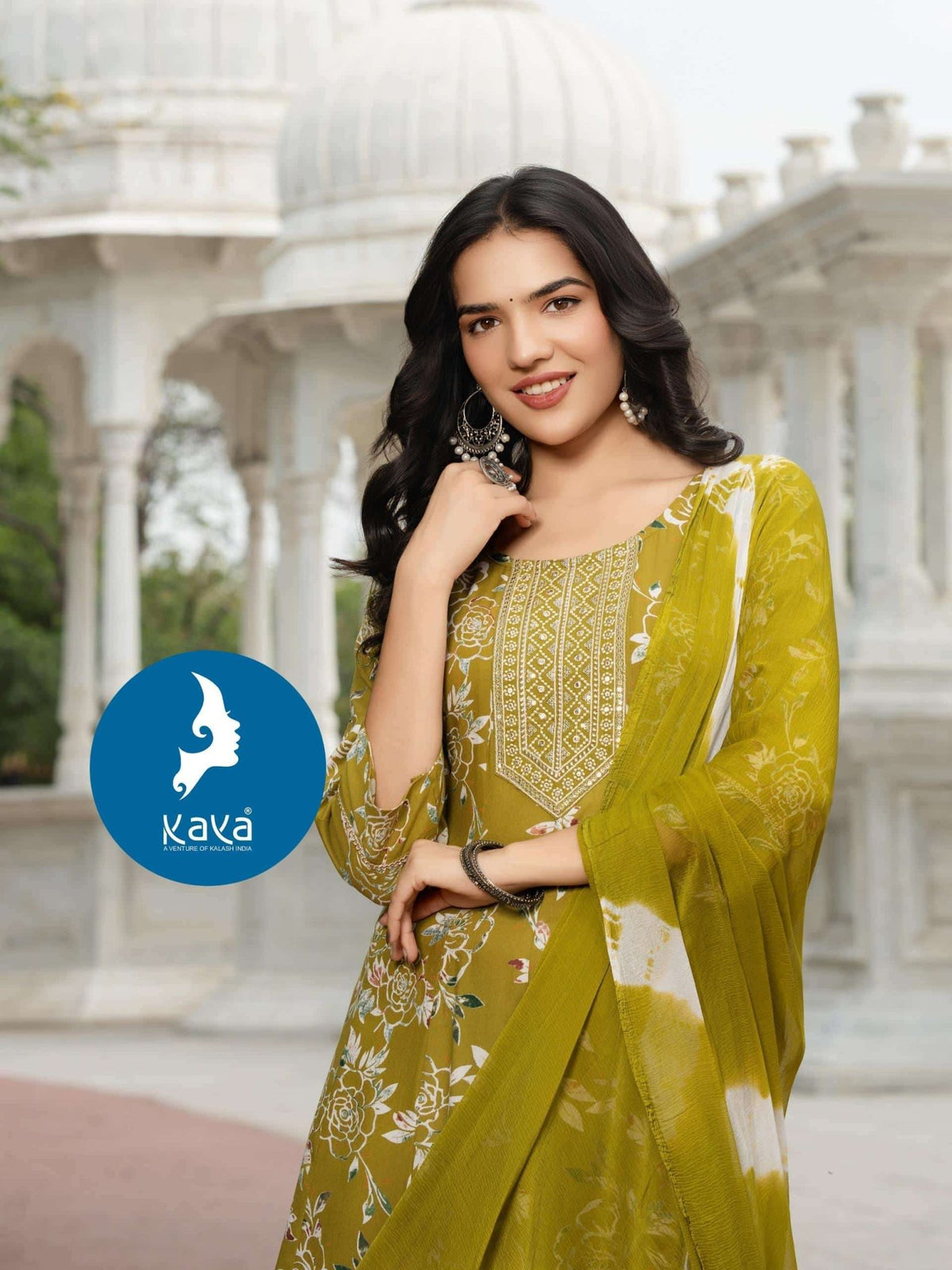 Kaya Parthi Rayon Print Salwar Suit Set - Amrah Wholesale