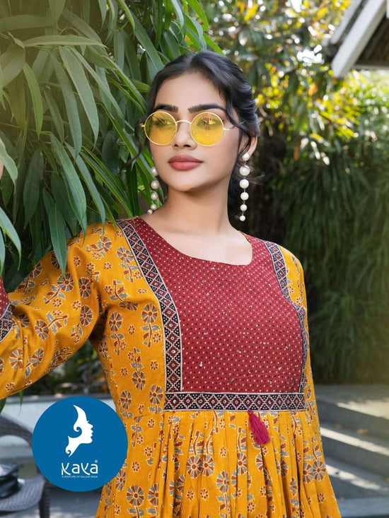 Kaya Princess Kurti Wholesale Catalogue - Amrah Wholesale