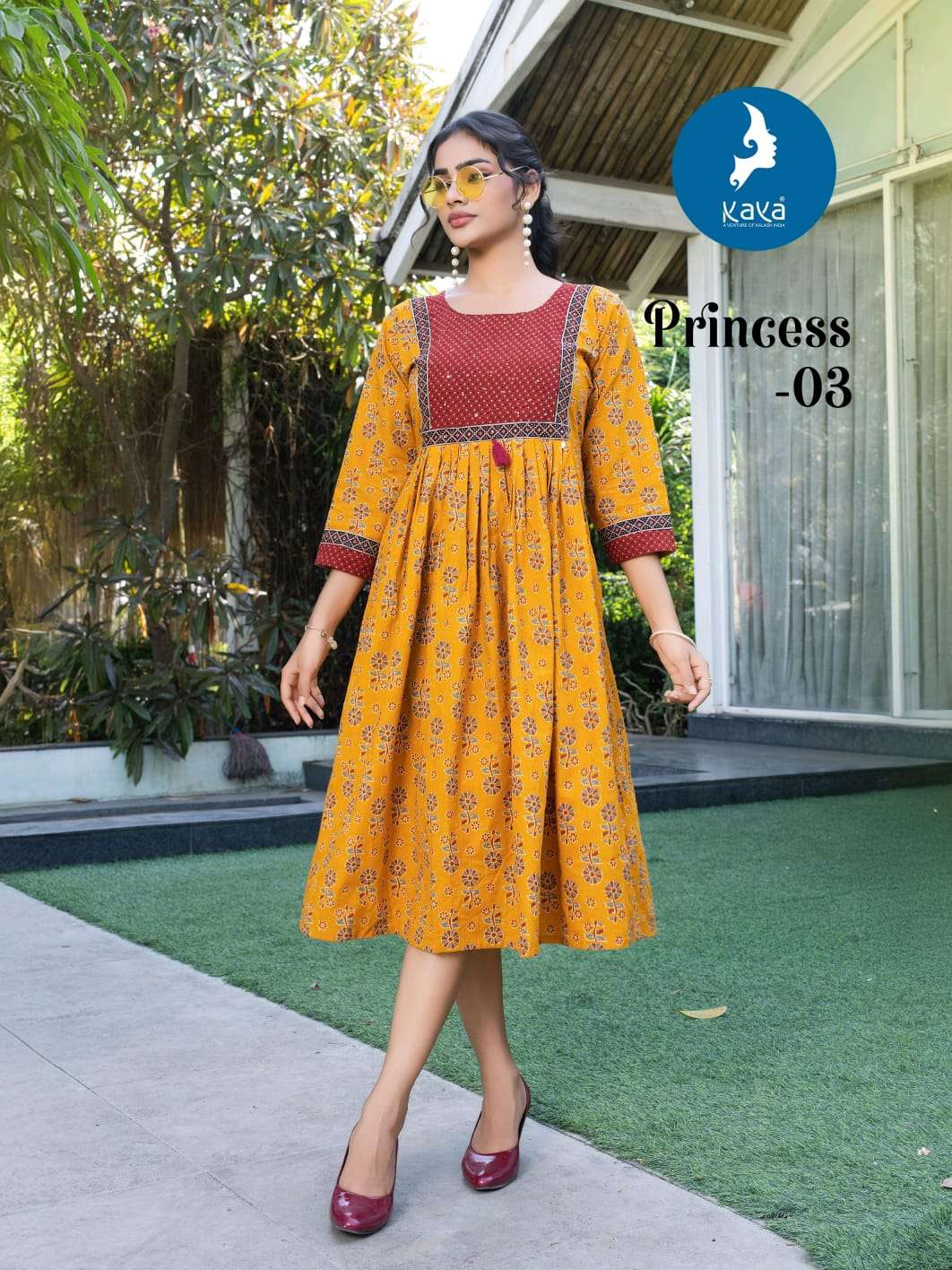 Kaya Princess Kurti Wholesale Catalogue - Amrah Wholesale