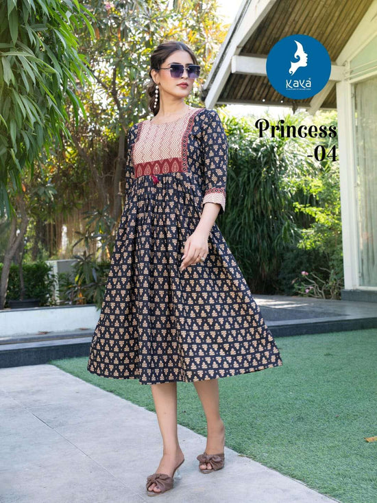 Kaya Princess Kurti Wholesale Catalogue - Amrah Wholesale