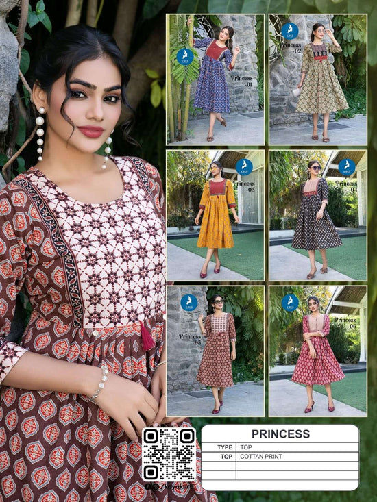 Kaya Princess Kurti Wholesale Catalogue - Amrah Wholesale