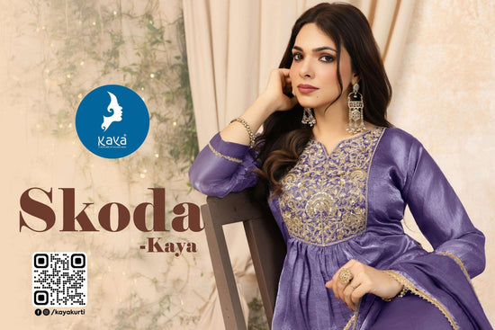 Kaya Skoda Fandy Silk Readymade Salwar Suit Set - Amrah Wholesale
