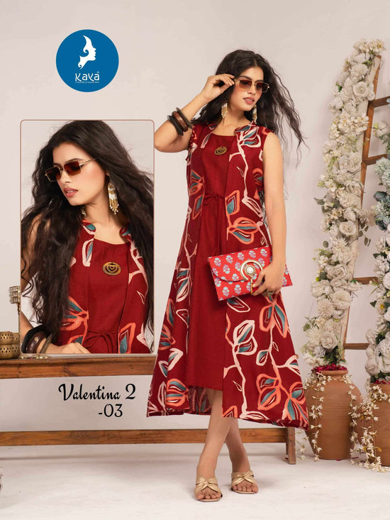 Kaya Valentina Vol 2 Kurti - Amrah Wholesale