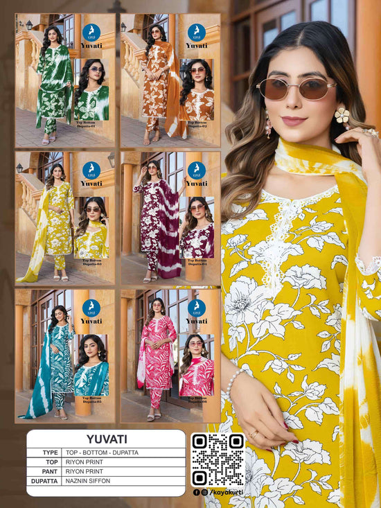 Kaya Yuvati Kurti Set Wholesale Catalogue - Amrah Wholesale