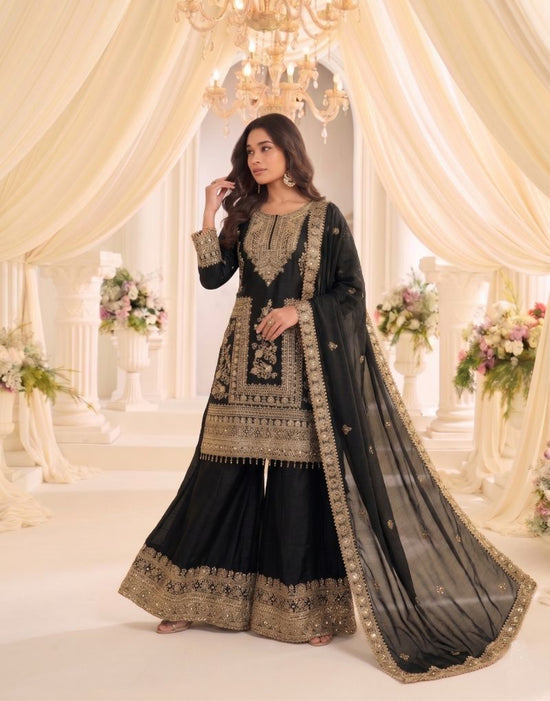 Kb Super Hit 3322 Chinon Ready-to-Wear Salwar Suit Set