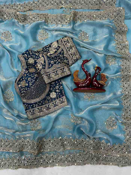 KC 2118 Satin Silk Saree - Amrah Wholesale