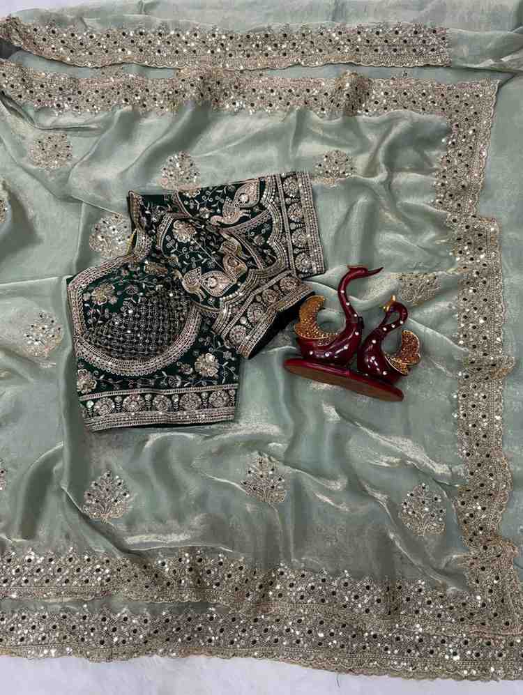 KC 2118 Satin Silk Saree - Amrah Wholesale