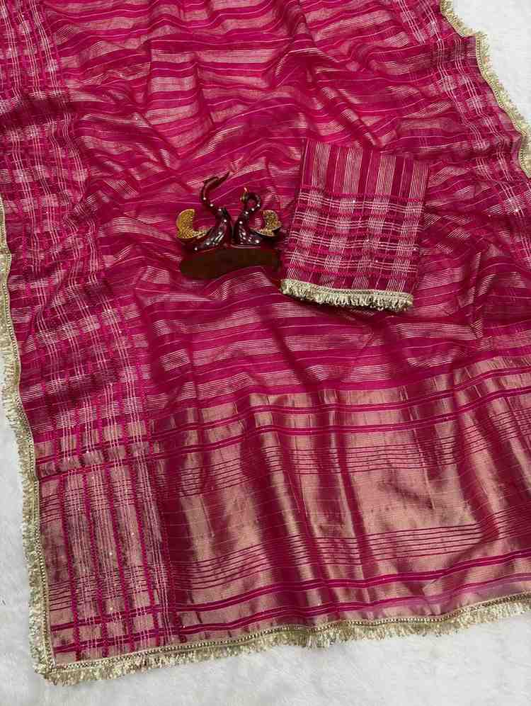 Kc 2126 Soft Tissue Silk Saree - Amrah Wholesale