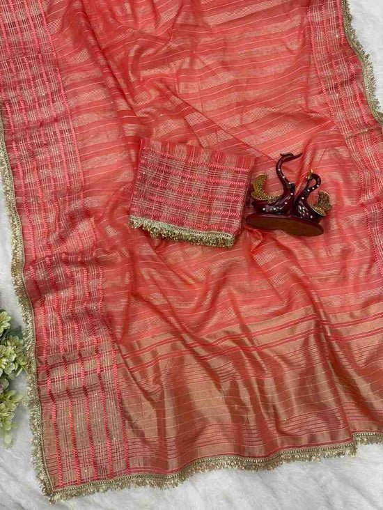 Kc 2126 Soft Tissue Silk Saree - Amrah Wholesale