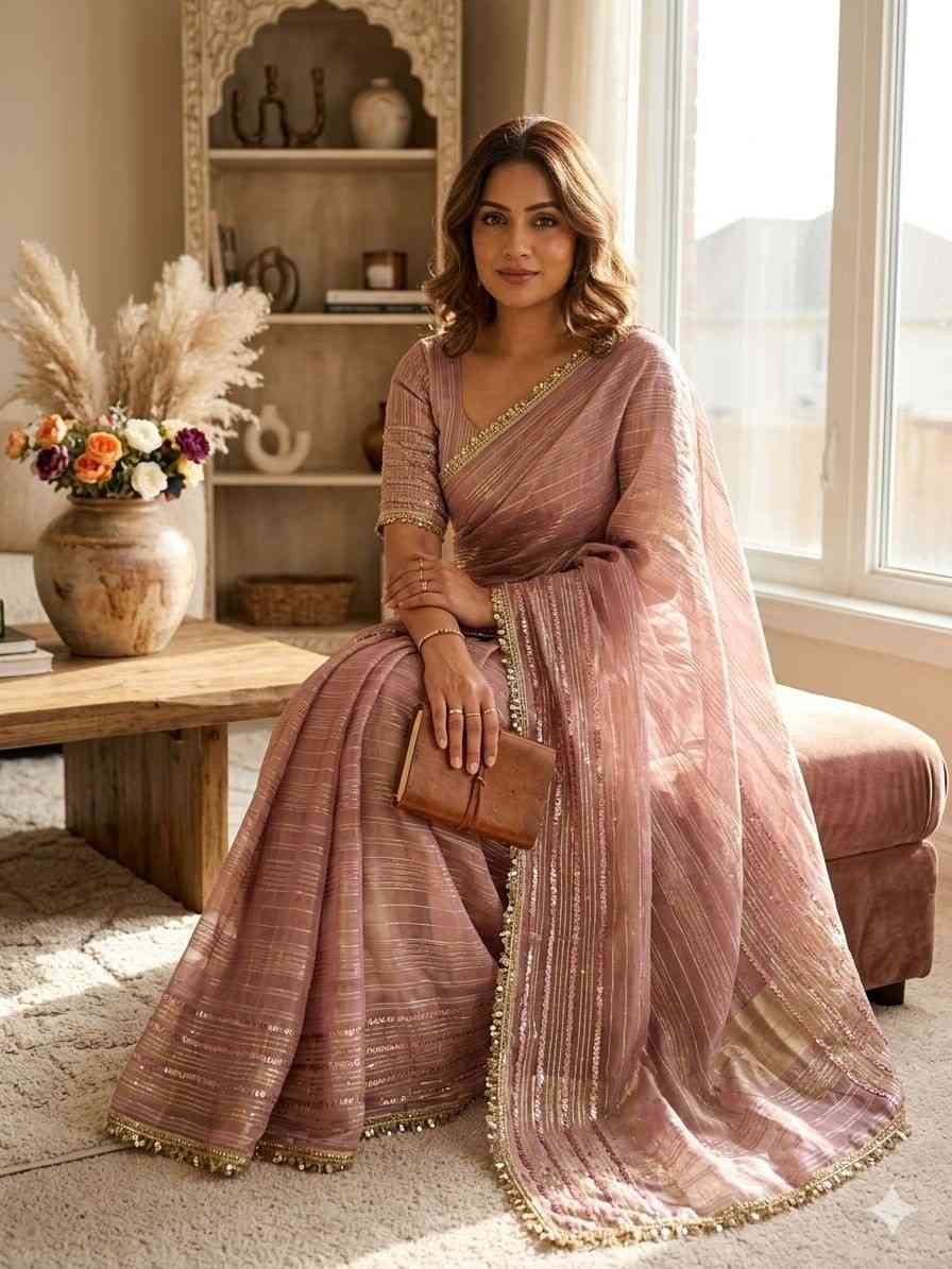 Kc 2126 Soft Tissue Silk Saree - Amrah Wholesale
