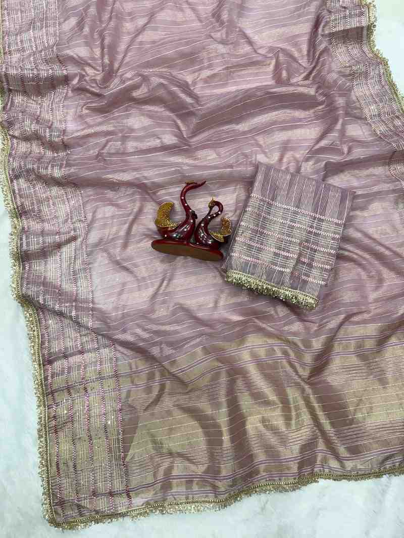 Kc 2126 Soft Tissue Silk Saree - Amrah Wholesale