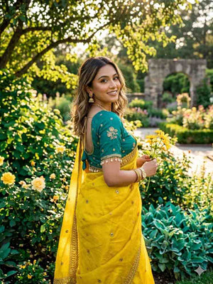 Amrah Wholesale Kc 213 Space Silk Sequence Worked Saree Collection