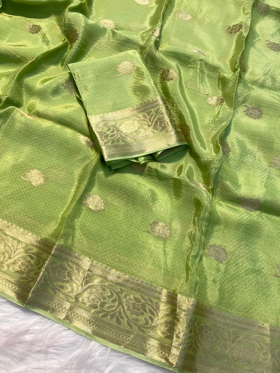 Kc 220 Pure Viscose Mysore Crepe Zari Weaving Saree - Amrah Wholesale