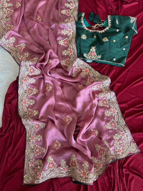 Amrah Wholesale Kc 409 Fandy Silk Saree