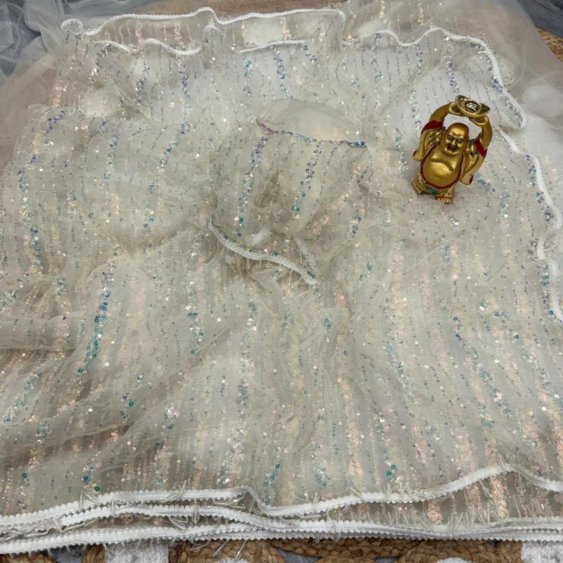 KC Beed 2 Soft Net Beads Work Premium Saree Collection