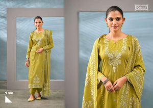 Kesar Kareena Vol 618 Pure Jam Satin Digital Printed Dress Material