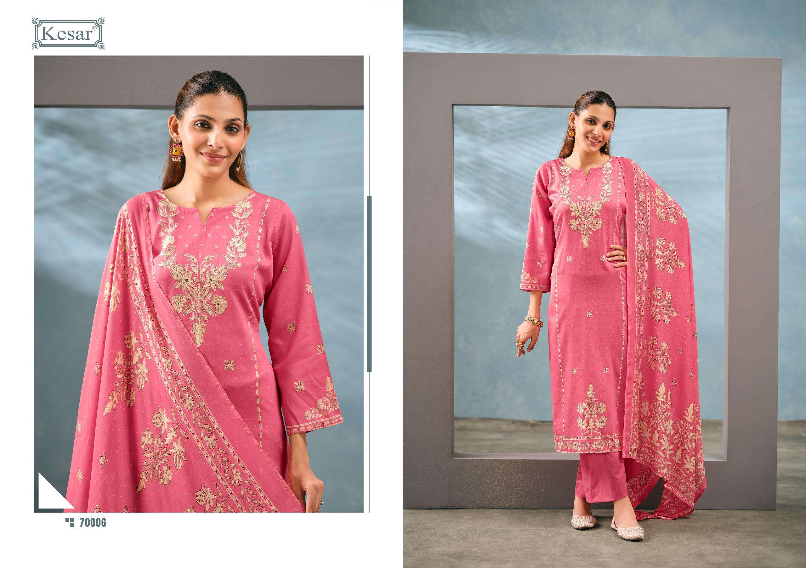 Kesar Kareena Vol 618 Pure Jam Satin Digital Printed Dress Material
