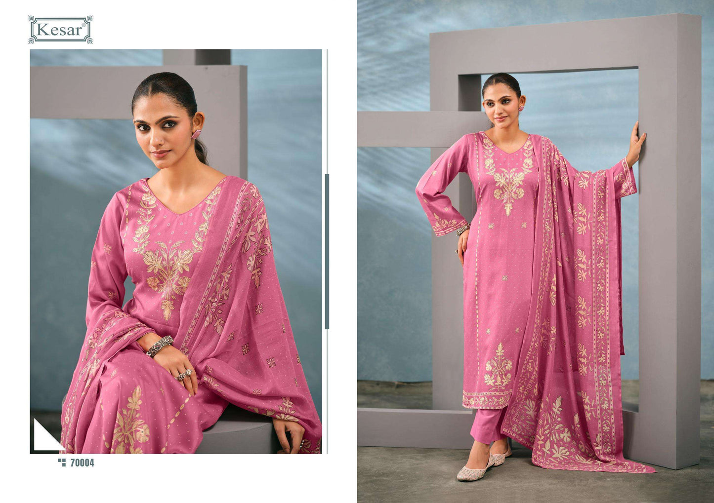 Kesar Kareena Vol 618 Pure Jam Satin Digital Printed Dress Material