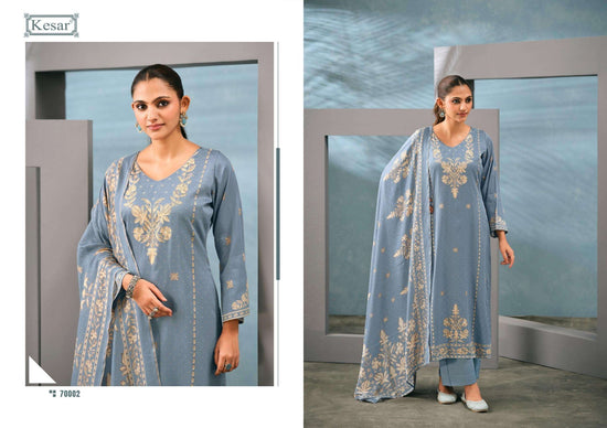 Kesar Kareena Vol 618 Pure Jam Satin Digital Printed Dress Material - Amrah Wholesale