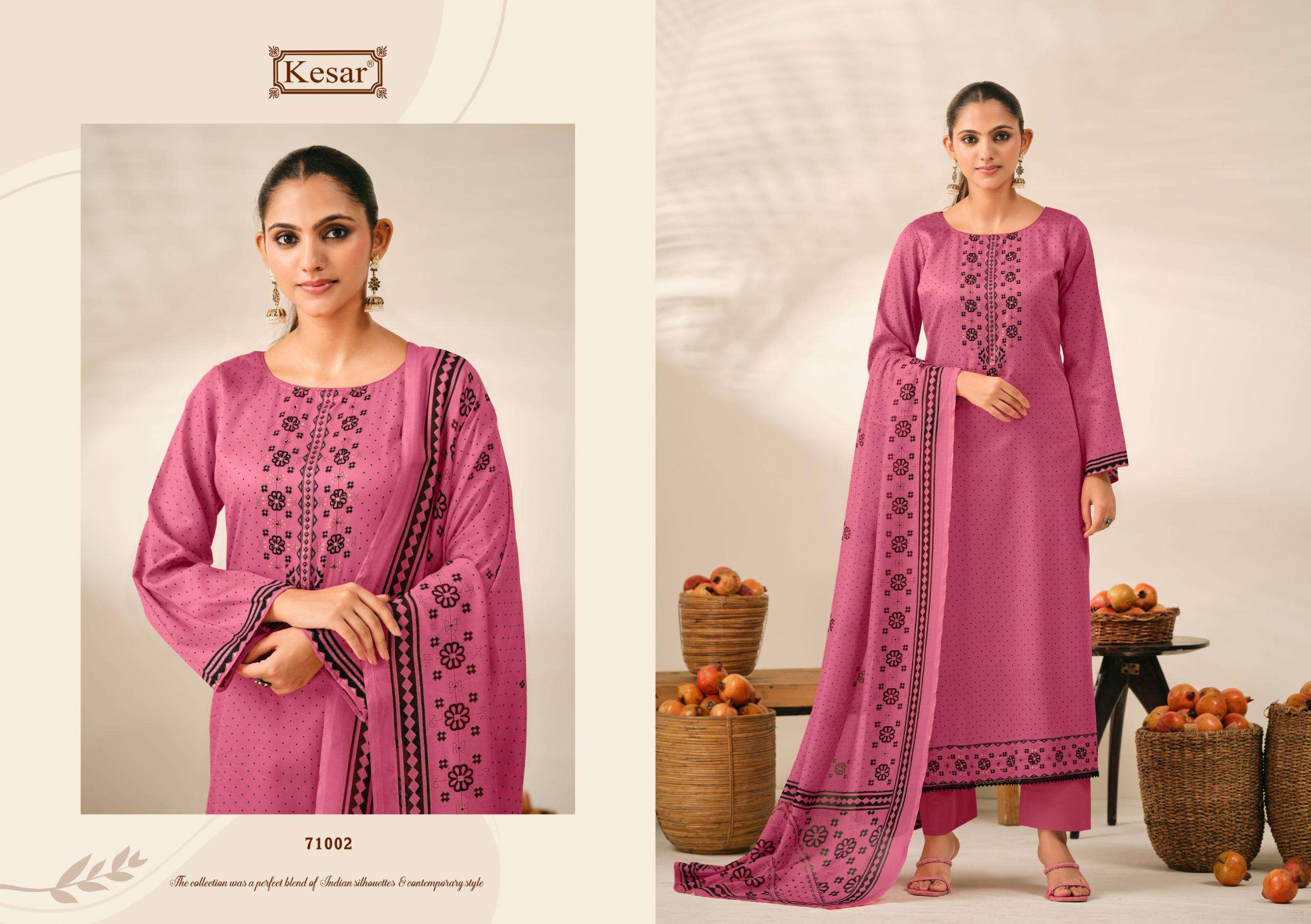 Kesar Kareena Vol 619 Pure Jam Satin Digital Printed Dress Material