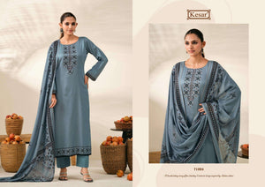 Kesar Kareena Vol 619 Pure Jam Satin Digital Printed Dress Material - Amrah Wholesale