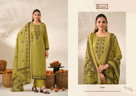 Kesar Kareena Vol 619 Pure Jam Satin Digital Printed Dress Material - Amrah Wholesale