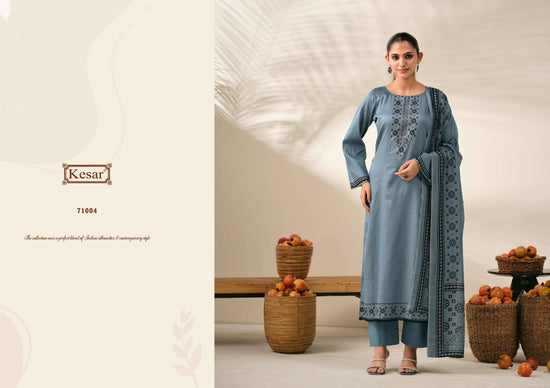 Kesar Kareena Vol 619 Pure Jam Satin Digital Printed Dress Material - Amrah Wholesale