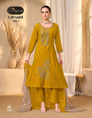 Kesariya Urvashi Vol - 1 Salwar Suit Set Wholesale Catalogue - Amrah Wholesale