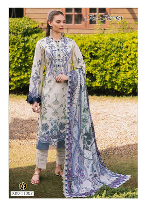 KEVAL FAB AL AZRA VOL-11 Cotton Printed Unstitched Pakistani Suit