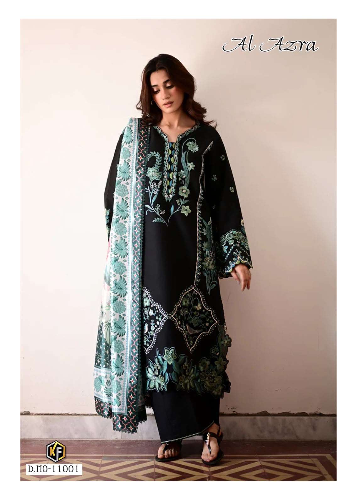 KEVAL FAB AL AZRA VOL-11 Cotton Printed Unstitched Pakistani Suit