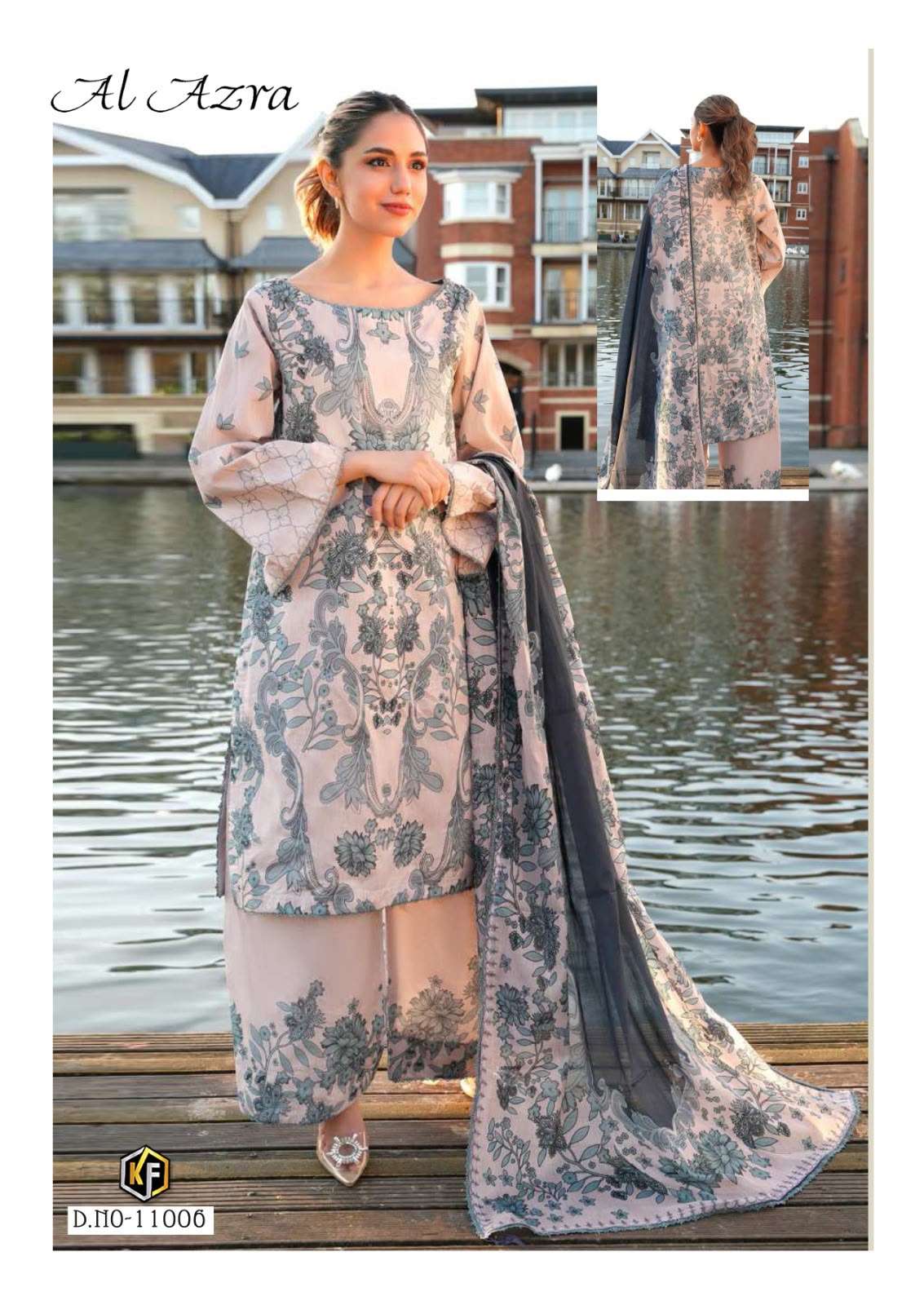 KEVAL FAB AL AZRA VOL-11 Cotton Printed Unstitched Pakistani Suit