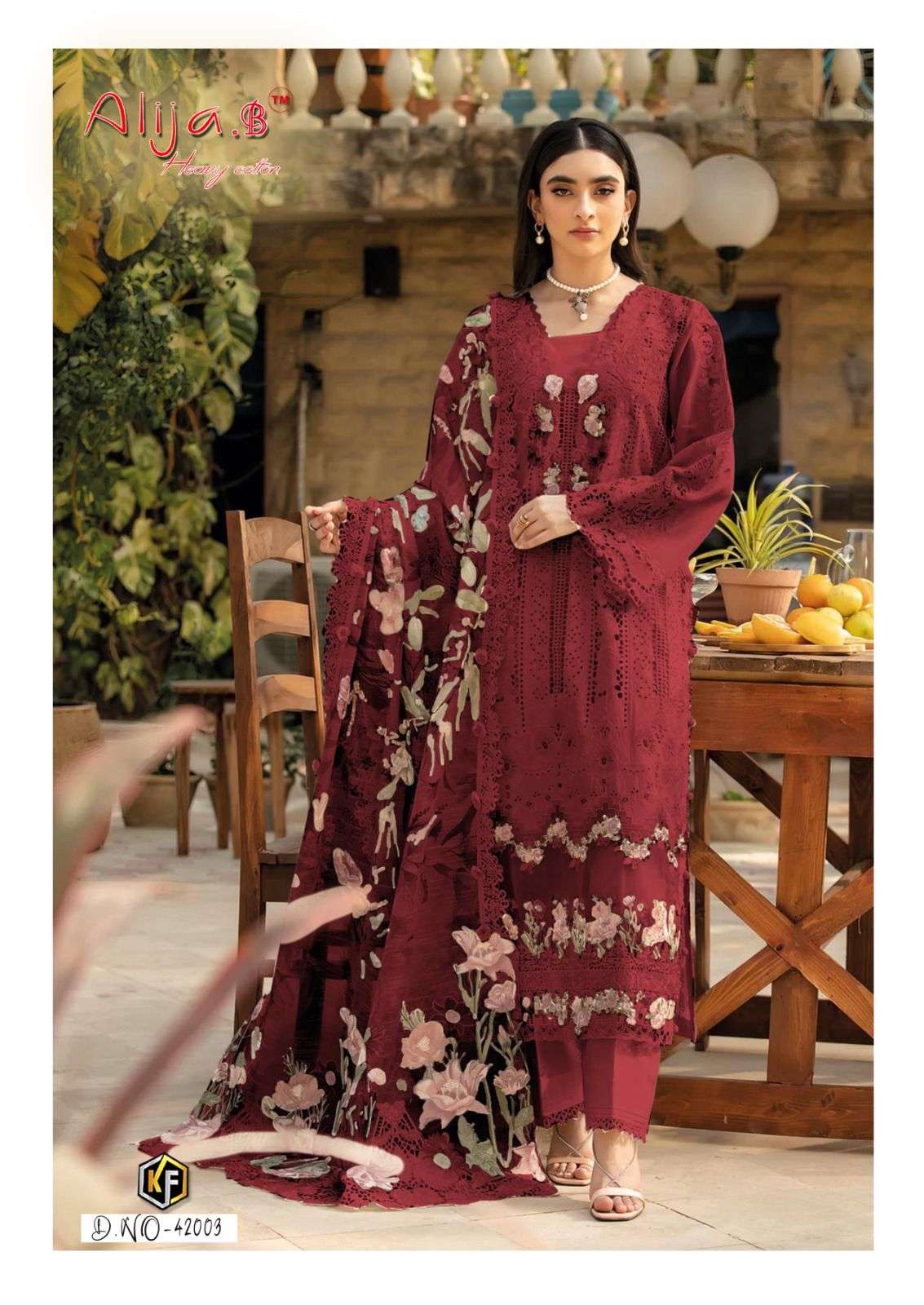 KEVAL FAB ALIJA B VOL-42 Cotton Printed Pakistani Suit