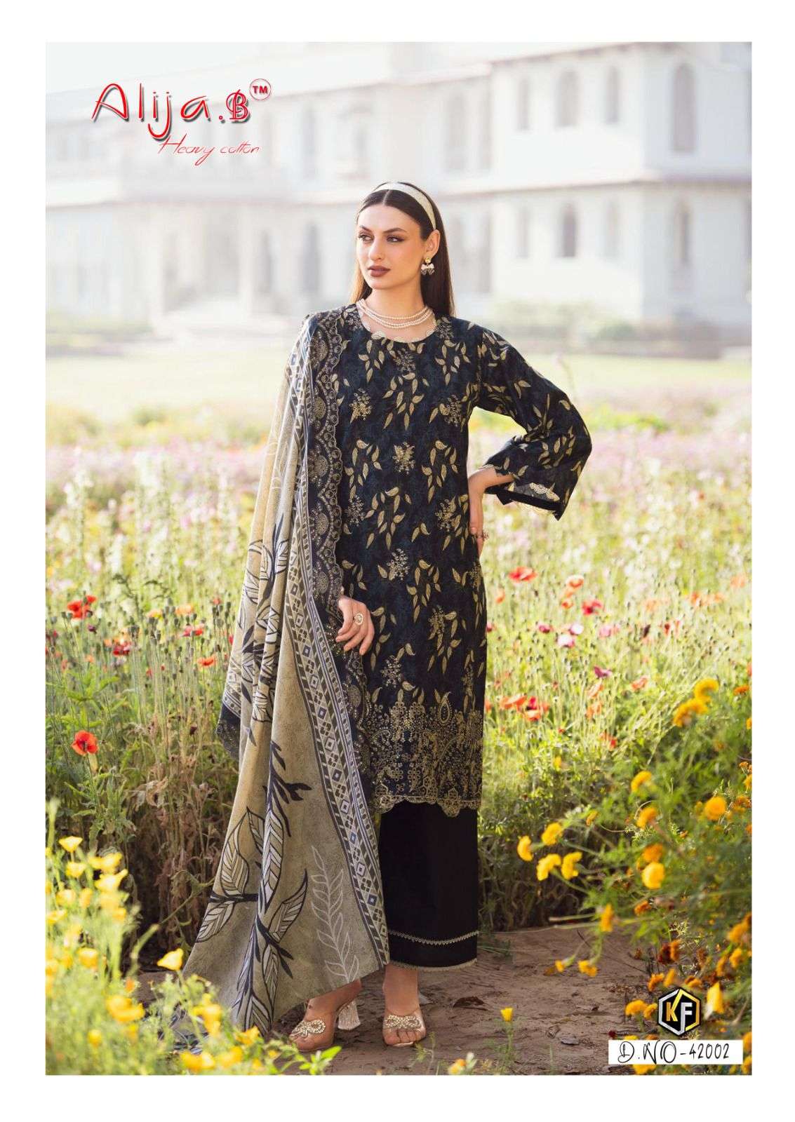 KEVAL FAB ALIJA B VOL-42 Cotton Printed Pakistani Suit